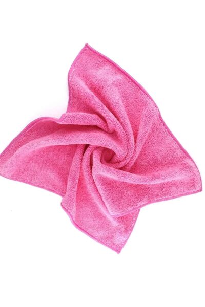 SELANİKLİ 40x40 CM 10 ADET MİKROFİBER GENEL TEMİZLİK BEZİ 35 G. OVERLOKLU