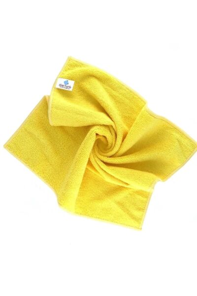 SELANİKLİ 40x40 CM 10 ADET MİKROFİBER GENEL TEMİZLİK BEZİ 35 G. OVERLOKLU