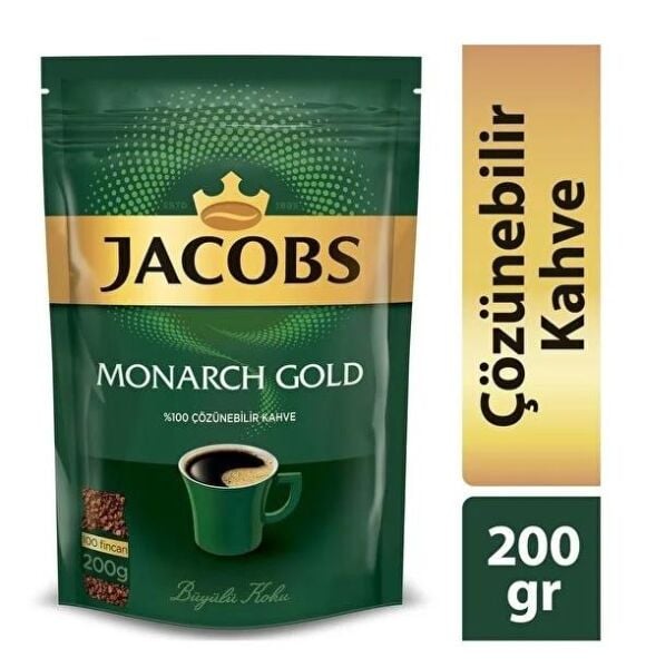 JACOBS MONARCH GOLD YEDEK 200 G.