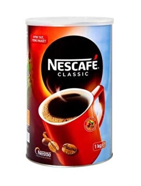 NESCAFE CLASSIC YEDEK 1 KG TENEKE KUTU