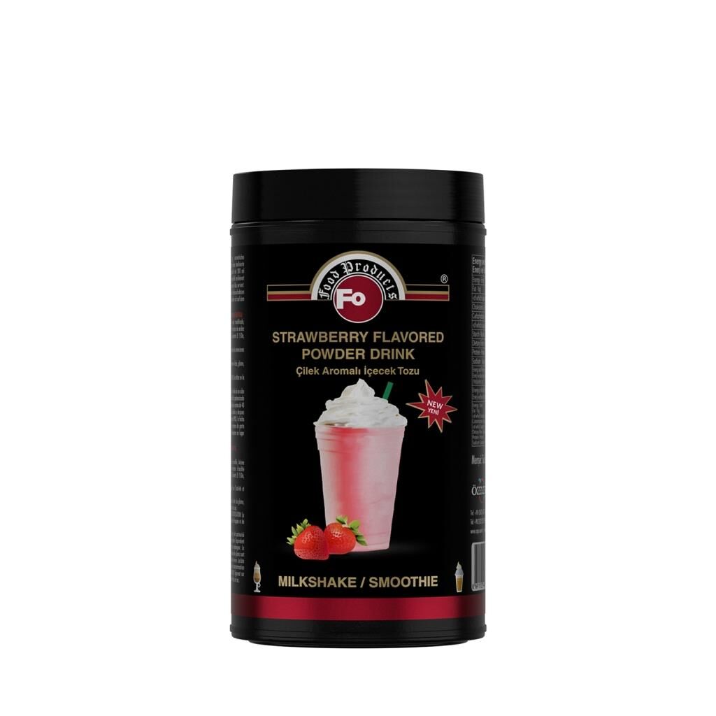 FO MİLK SHAKE ÇİLEK 1 KG KAVANOZ