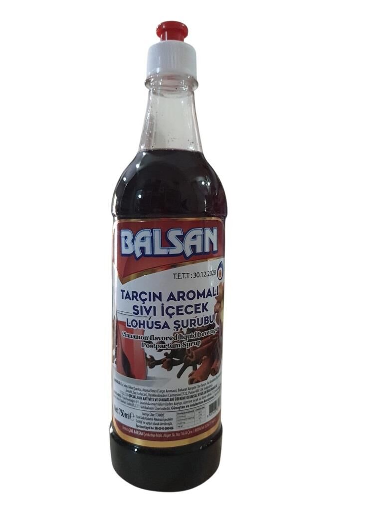 BALSAN LOHUSA ŞURUBU 750 ML TARÇIN AROMALI SIVI İÇECEK