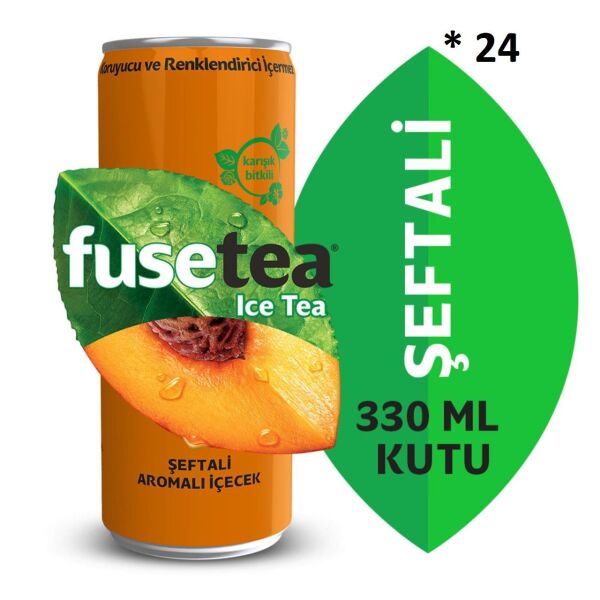 FUSE TEA SEFTALI 330 ML*24 LÜ KOLI