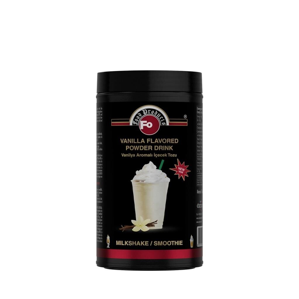 FO MİLK SHAKE VANİLYA 1 KG KAVANOZ