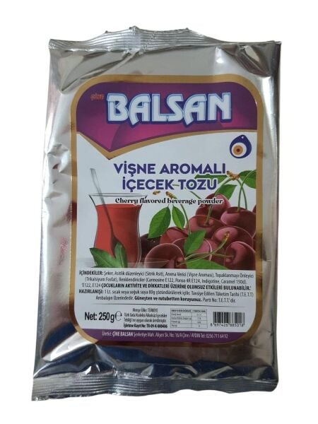 BALSAN TOZ VİŞNE 250 GR AROMALI İÇECEK TOZU