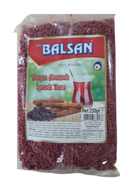 BALSAN GRANÜL TARÇIN 250 G. AROMALI İÇECEK TOZU