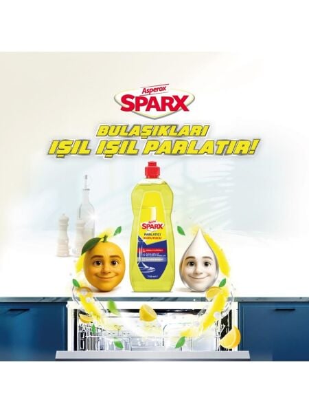 ASPEROX SPARK 400 ML BULAŞIK MAKİNESİ PARLATICI KURUTUCU