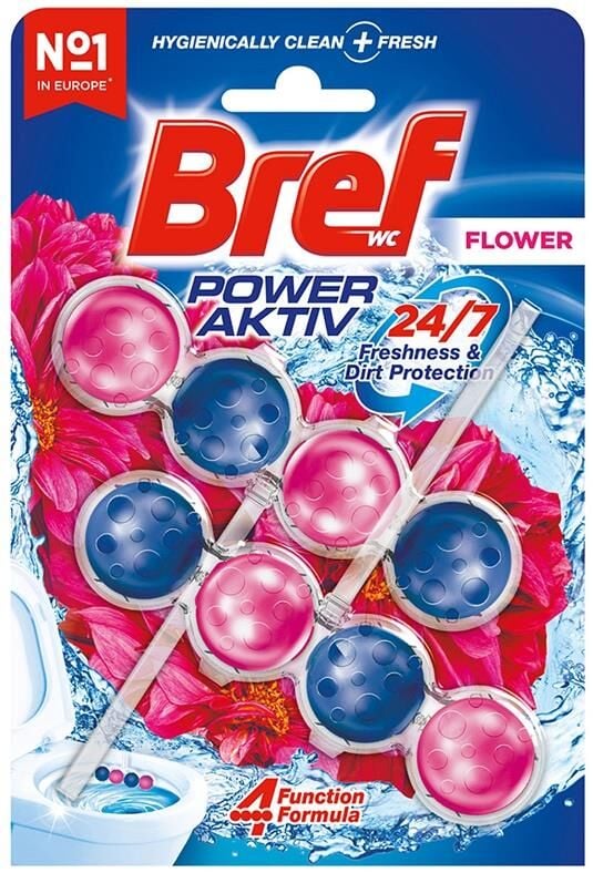 BREF WC POWER BLOK KLOZET BLOĞU ÇİÇEK 100 GR. 2*50 g. FLOWER