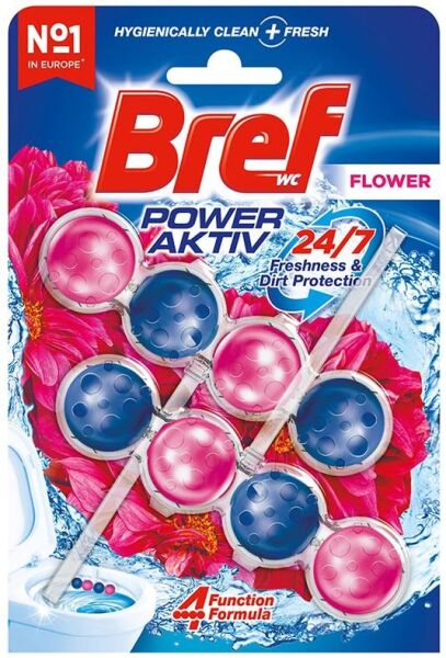 BREF WC POWER BLOK KLOZET BLOĞU ÇİÇEK 100 GR. 2*50 g. FLOWER