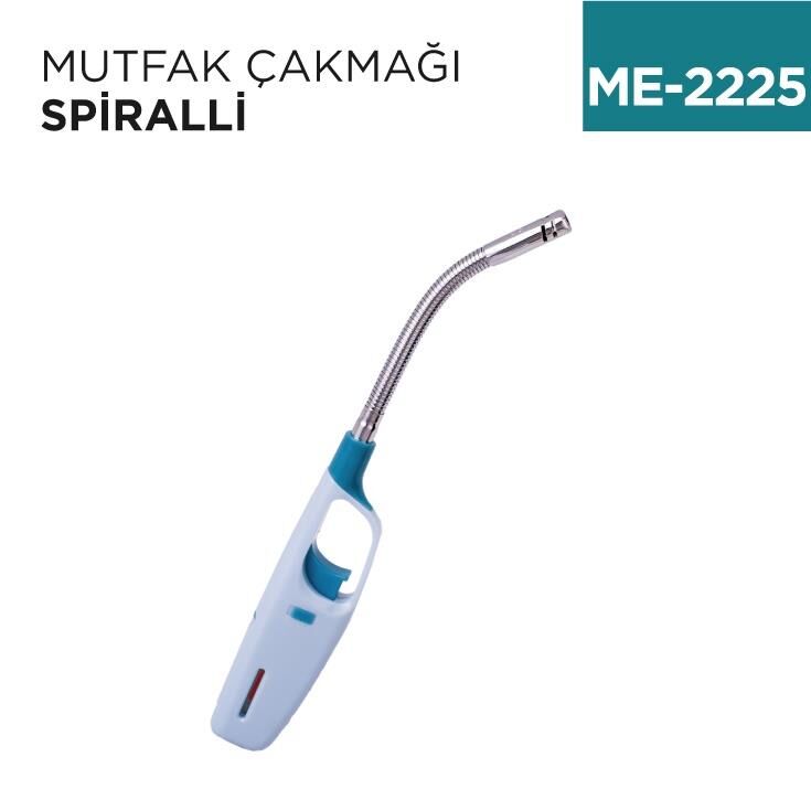SPİRALLİ MUTFAK ÇAKMAK - UZUN OCAK ÇAKMAĞI İTL-107 W