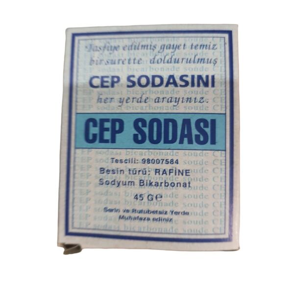 CEP SODASI - İÇME SODASI - KARBONAT 45 G.