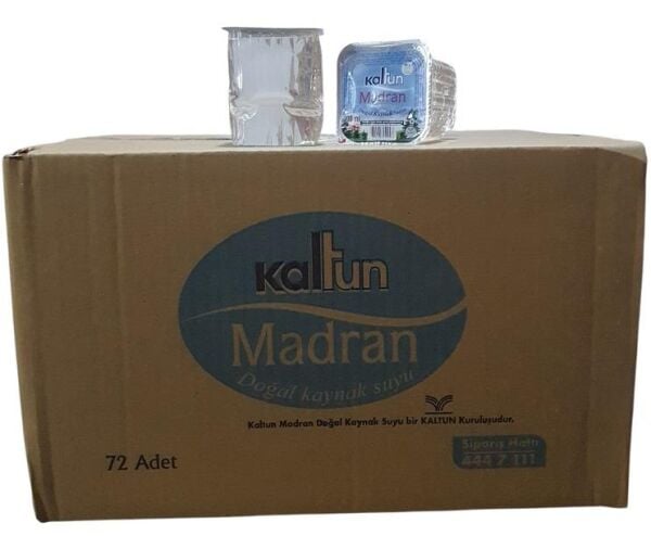 KALTUN MADRAN BARDAK SU 0,2 L.* 72 Lİ KOLİ