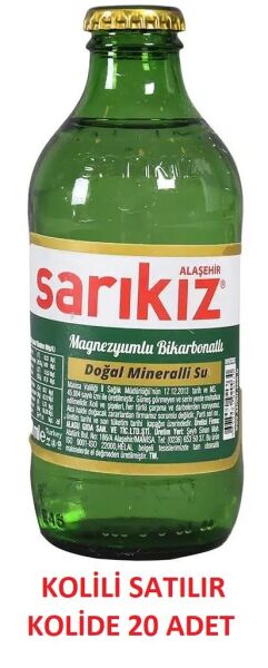 SARIKIZ SADE SODA 250 ML KOLİ : 20 Lİ