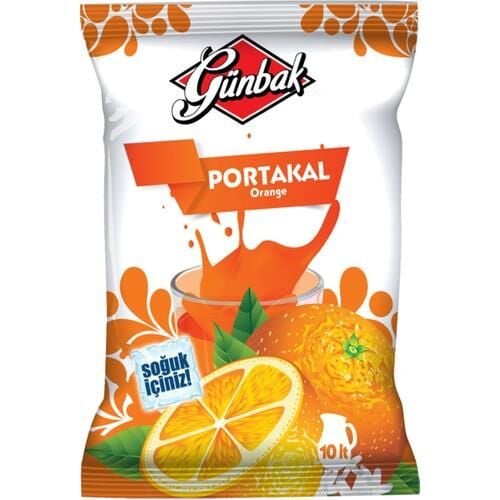 GÜNBAK TOZ PORTAKAL 450 G. 10 LT.