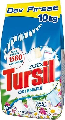 TURSİLMATIK 10 KG BEYAZLAR İÇİN LEYLAK BAHÇESİ & KIR ÇİÇEKLERİ