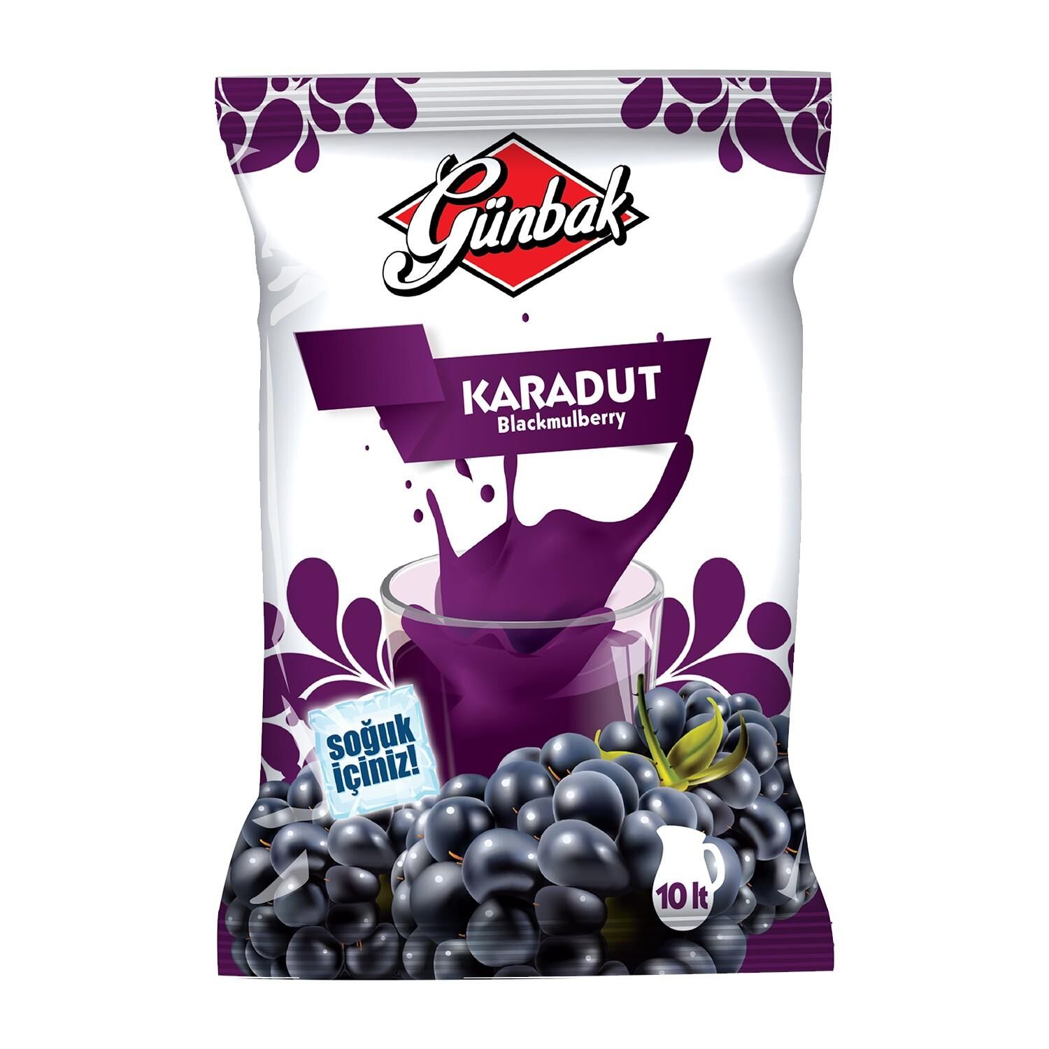 GÜNBAK TOZ KARADUT 450 G. 10 LT.