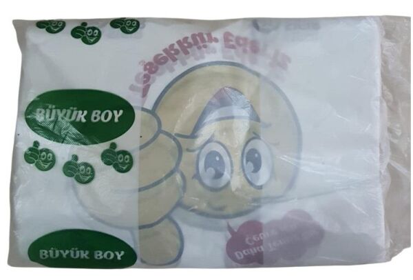 GÜLENYÜZ BASKILI BÜYÜK BOY HIŞIR 480 G. DOĞADA ÇÖZÜNÜR & SIFIR ATIK