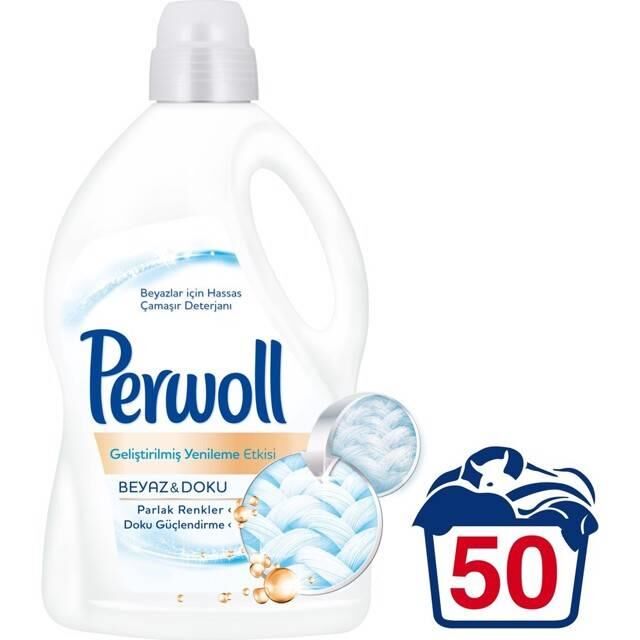 PERWOLL 3 L BEYAZ & DOKU