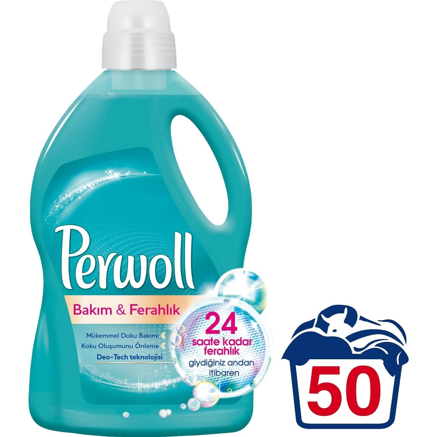 PERWOLL 2,97 L MAVİ FERAHLIK YOĞUN FERAHLIK KOKU OLUŞUMUNU ÖNLEME ŞEKİL KORUMA