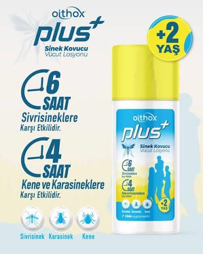 OİTHOX PLUS SİNEK KOVUCU 100 ML VÜCUT LOSYONU