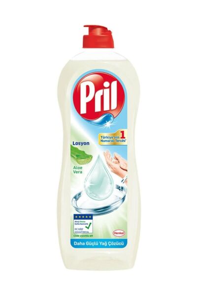 PRİL 675 G SIVI BULASIK DETERJANI LİMON & ALOE VERA LOSYON