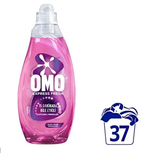 OMO 1480 ML PEMBE RENKLİLER SIVI DETERJAN 37 YIKAMA