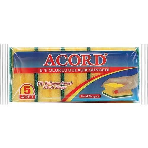 ACORD OLUKLU SÜNGER PK : 5 ADET