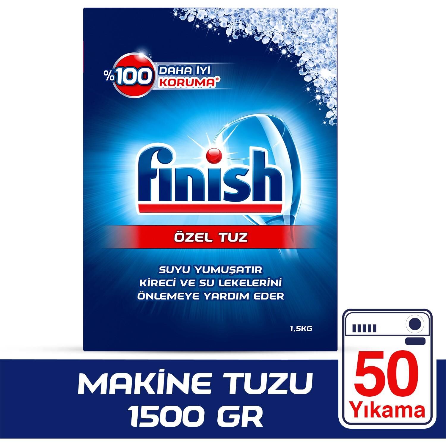 FİNİSH BULASIK MAKINESI TUZU 1,5 KG