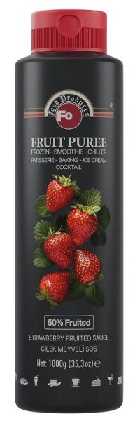 Fo Çilek Meyveli Sos (Frozen) (%50 Çilek) 1 Kg püre