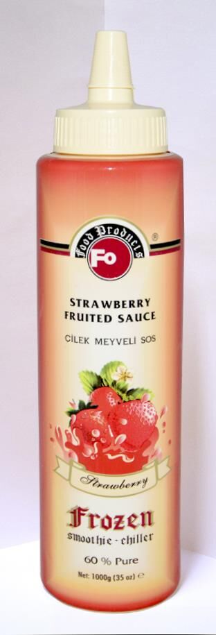 Fo Çilek Meyveli Sos (Frozen) (%50 Çilek) 1 Kg püre