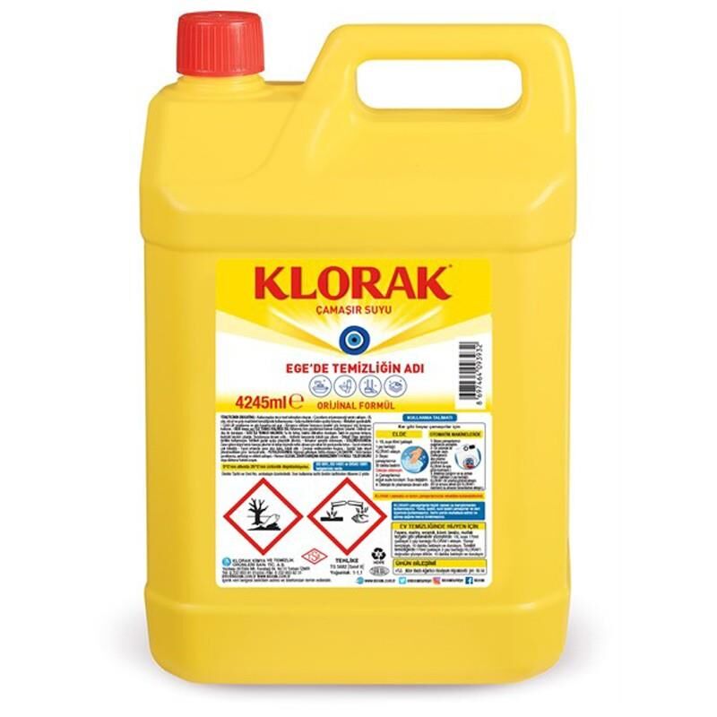 KLORAK 4,5 KG ÇAMASIR SUYU 4245 ML