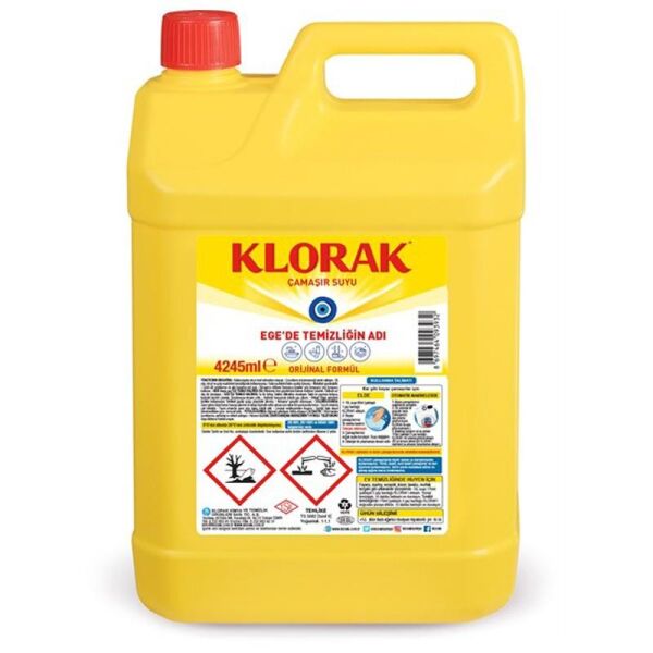 KLORAK 4,5 KG ÇAMASIR SUYU 4245 ML