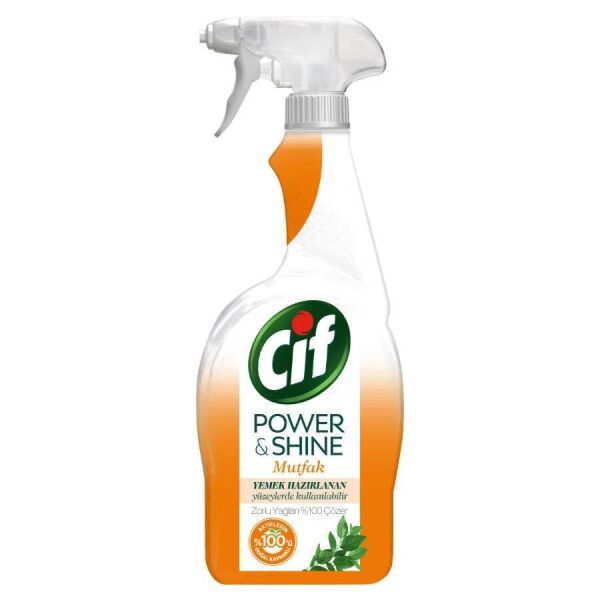 CİF MUTFAK 750 ML SPREY POWER & SHINE