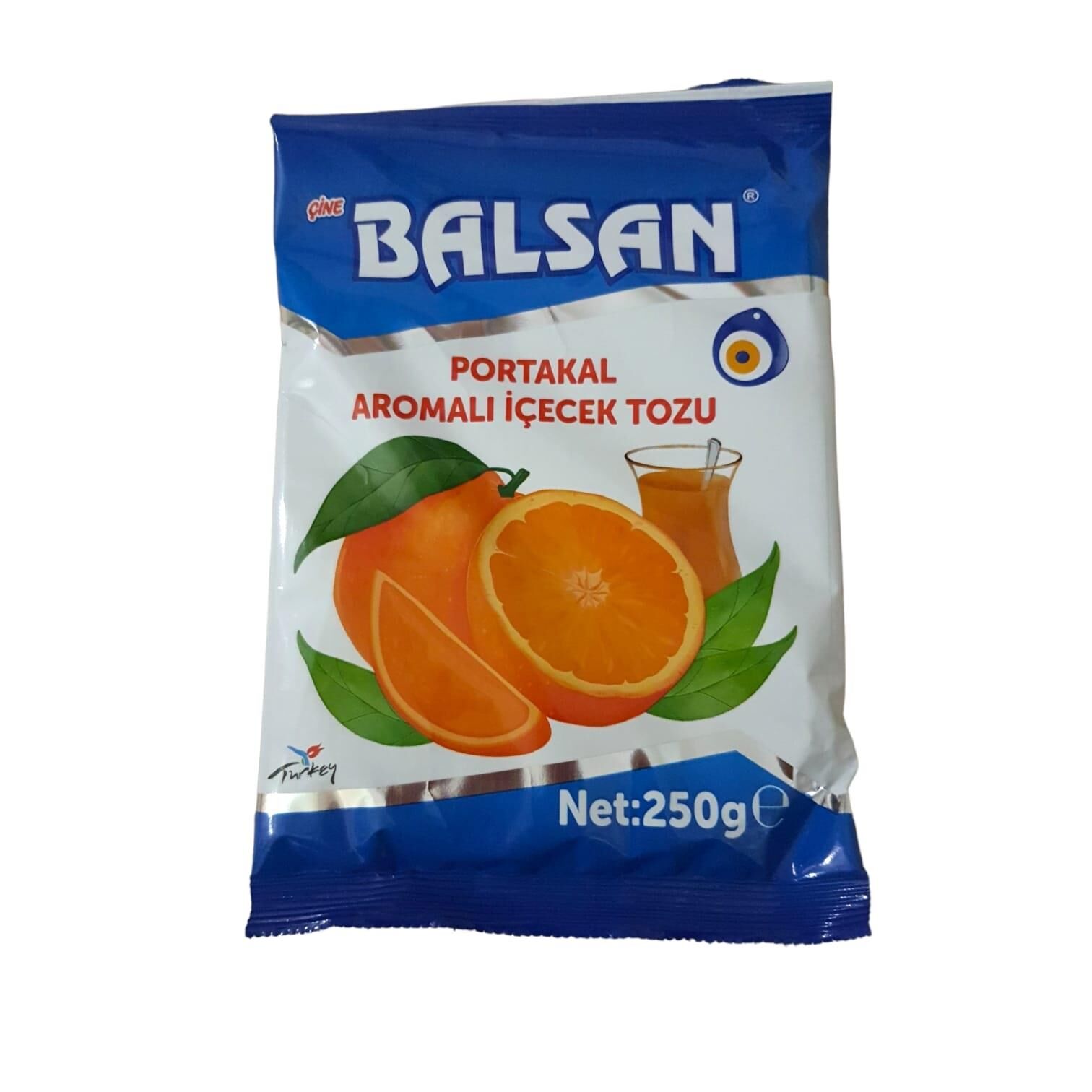 BALSAN TOZ PORTAKAL 250 GR AROMALI İÇECEK TOZU