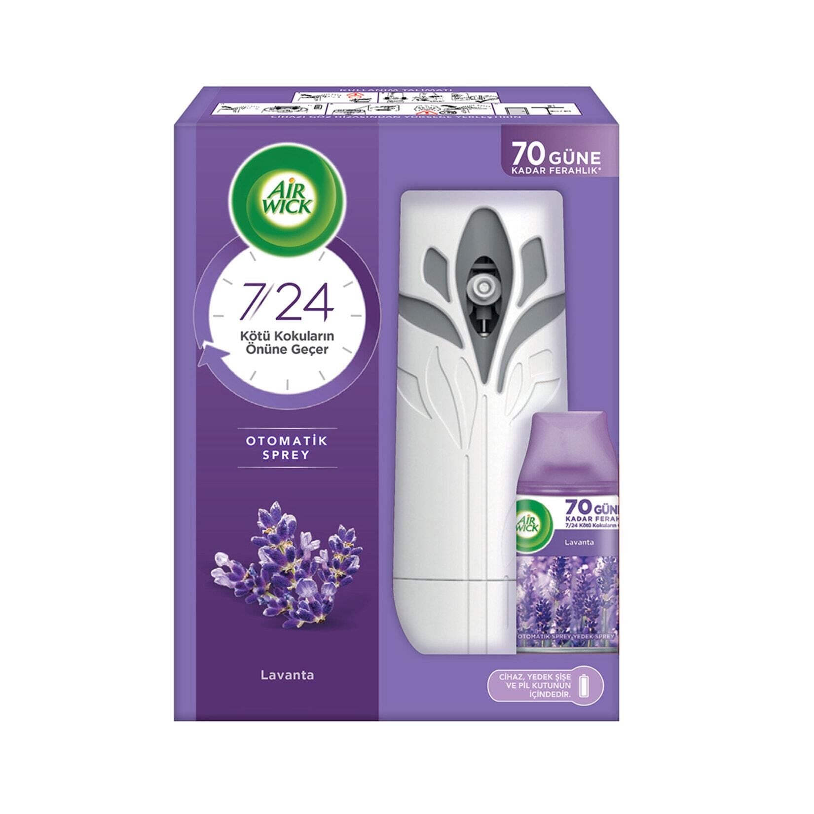 AIRWICK MAKİNA + YEDEK LAVANTA