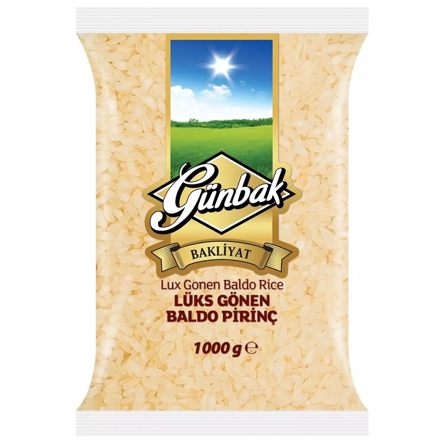 GÜNBAK BALDO PİRİNÇ LÜKS 1 KG.