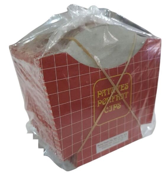 PATATES CİPS KUTUSU PK:100 LÜ