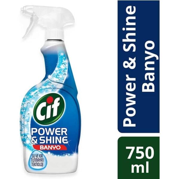 CİF BANYO 750 ML SPREY POWER & SHINE