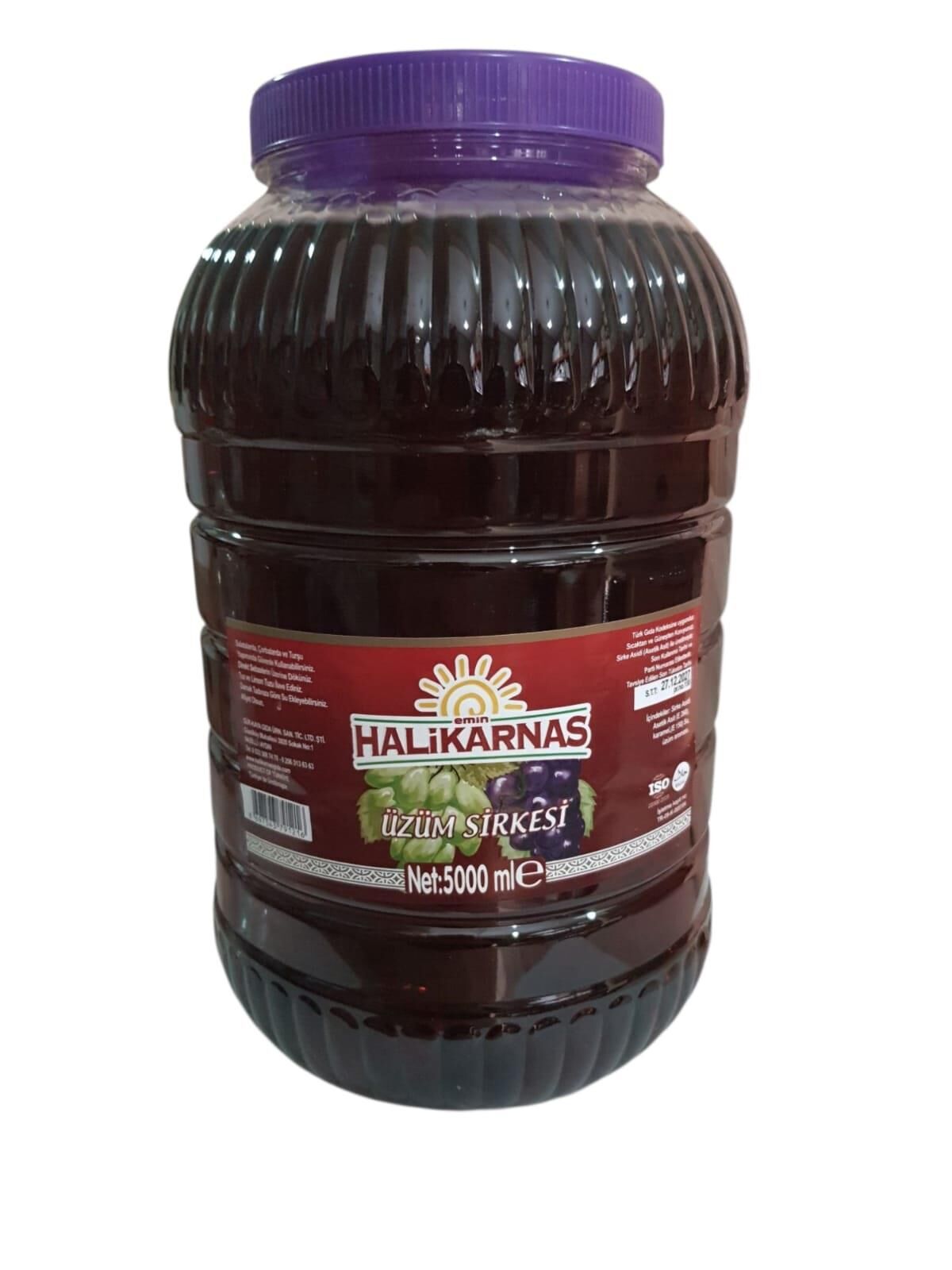 HALİKARNAS ÜZÜM SİRKE 5 L.