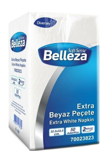 BELLEZA extra beyaz GARSON KATLAMA koli:24 pk 32,5*32,5 cm pk:50 AD. 1/8 katlama  DİVERSEY 70023823