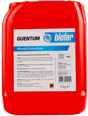 BİOFER 5 KG OVMA KREMI GUENTUM