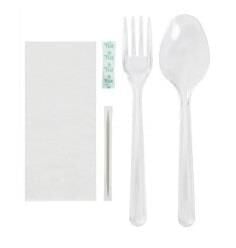 ÇATAL - KAŞIK SET 5 LI LÜKS 500 AD (LÜKS ÇATAL - KAŞIK -TUZ- PEÇETE- KÜRDAN )