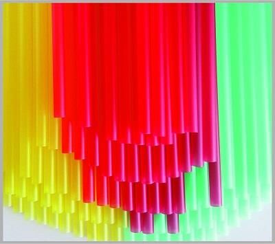 FROZEN PİPET 26 CM * 8 MM ÇAP RENKLİ PK : 100 LÜ