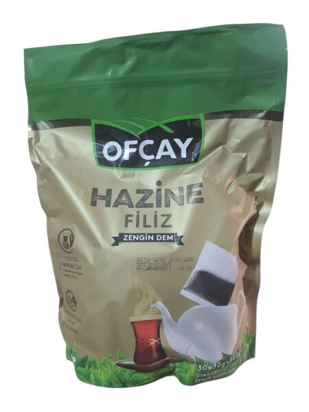 OFÇAY HAZINE FİLİZ ZENGİN DEM 30*30 G. DEMLIK POSET