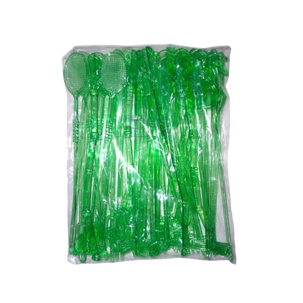 KOKTEYL KARISTIRICI UZUN (20 - 25 CM) PK : 50 LI (PAKETLER TEK RENKTİR)