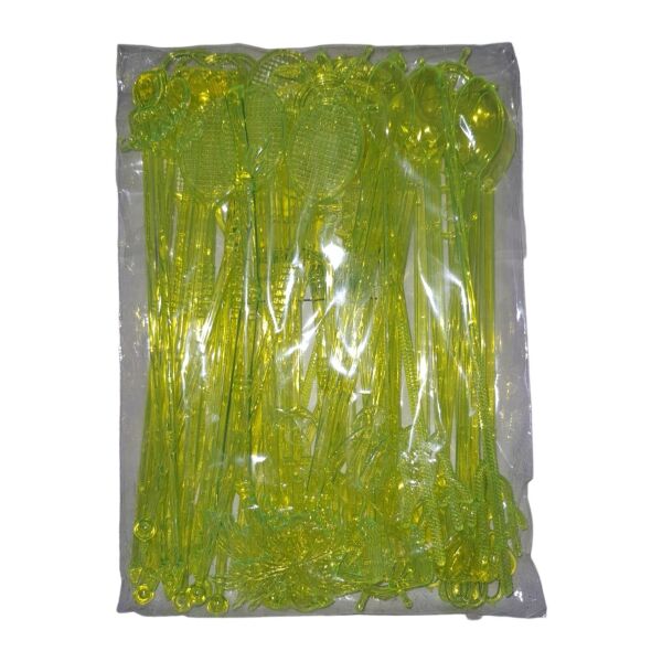 KOKTEYL KARISTIRICI UZUN (20 - 25 CM) PK : 50 LI (PAKETLER TEK RENKTİR)