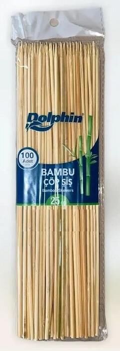 DOLPHİN ÇÖP ŞİŞ 25 CM 100 LÜ PAKET