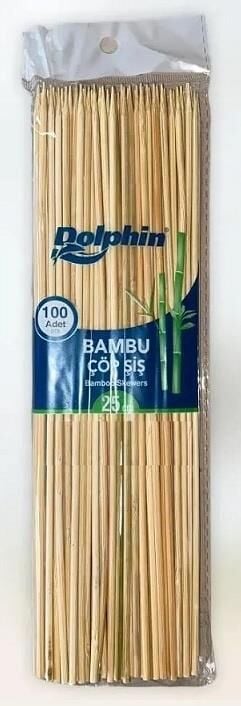 DOLPHİN ÇÖP ŞİŞ 25 CM 100 LÜ PAKET