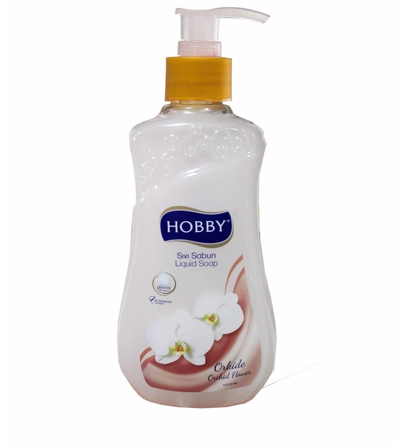 HOBBY SIVI SABUN GLİSERİNLİ 400 ML. ORKIDE BEYAZ