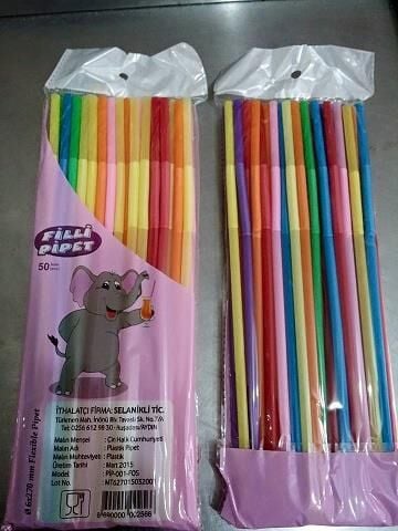 FİLLİ İNCE ARTİSTİK PİPET 6MM*280 MM PK:50 Lİ